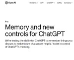 OpenAI“剧透”下一新功能：ChatGPT将拥有“永恒”记忆力！